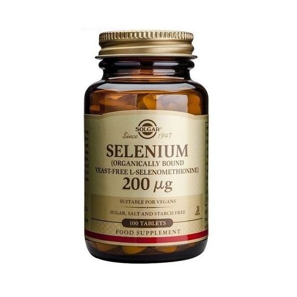 Selenio 200mcg - 100 Tabletas