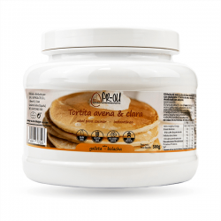 Oatmeal and egg white pancakes - 500g