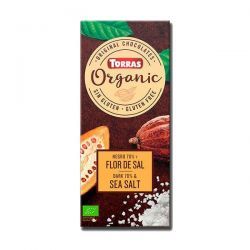 Chocolate Negro 70% Cacao con Flor de Sal Bio - 100g