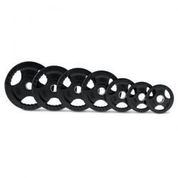 Disco de Goma con 3 Agarres Tri Grip - 10Kg