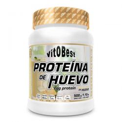Proteína de Huevo envase de 500g de la marca VitoBest