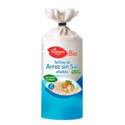 Tortitas de Arroz sin Sal Añadida Bio - 115g