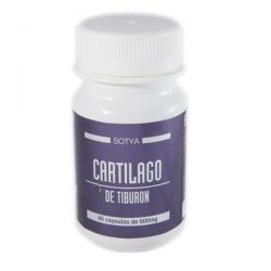 Cartílago de Tiburón 600mg de 60 cápsulas de la marca Sotya Health Supplements
