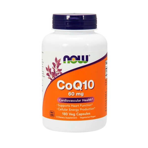 CoQ10 60mg - 180 Cápsulas vegetales