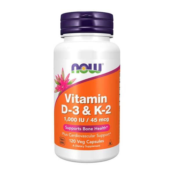 Vitamina D3 y K2 - 120 Cápsulas vegetales