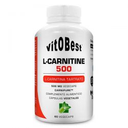 L-Carnitina 500 - 60 Cápsulas vegetales