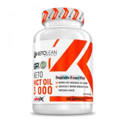 Keto MCT Oil 3000mg - 100 Cápsulas vegetales