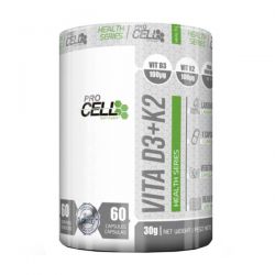 Vitamina D3 + K2 - 60 Cápsulas