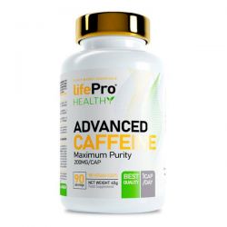 Advanced Caffeine 200mg - 90 Cápsulas vegetales