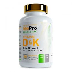Vitamin D&K - 90 Cápsulas veganas