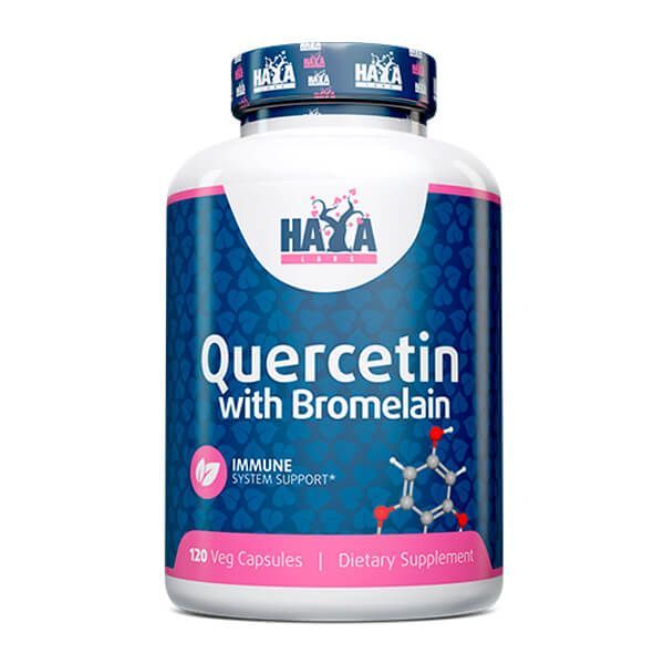 Quercetina con Bromelina - 120 Cápsulas