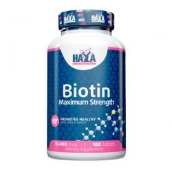 Biotina Maximum Strenght 10.000mcg - 100 Tabletas