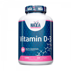 Vitamina D3 5000IU - 250 Softgels