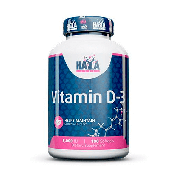 Vitamina D3 5000IU - 100 Softgels
