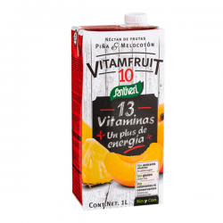Vitamfruit N-10  Piña y Melocotón - 1L
