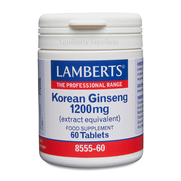 Ginseng Koreano - 60 Tabletas