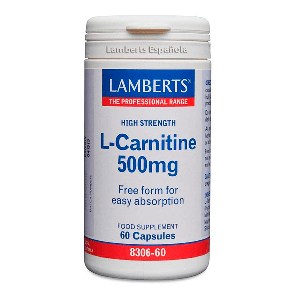 L-Carnitina 500mg - 60 Cápsulas