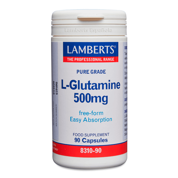 L-Glutamina 500mg - 90 Cápsulas