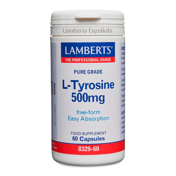 L-Tirosina 500mg - 60 Cápsulas