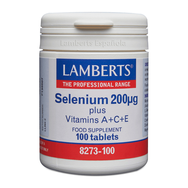 Selenio + Vitamina A+C+E - 100 Tabletas