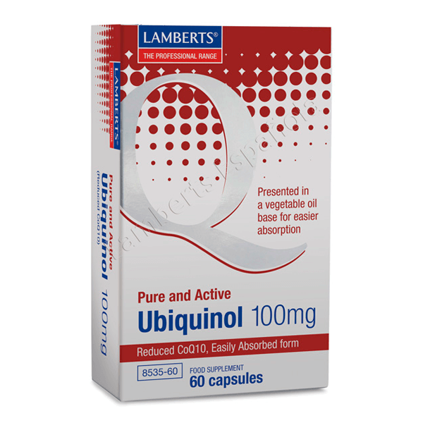 Ubiquinol 100mg - 60 Cápsulas