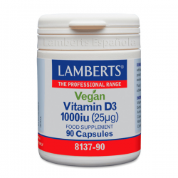 Vitamina D3 Vegana 1000UI - 90 Cápsulas