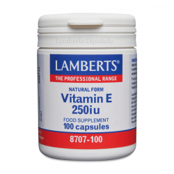 Vitamina E Natural 250IU - 100 Cápsulas