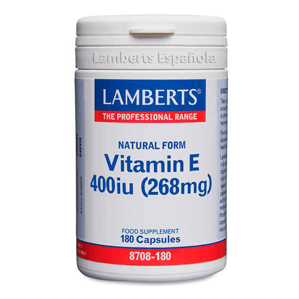Vitamina E Natural Form 400UI - 180 Capsulas