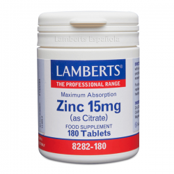 Zinc 15mg - 180 Tabletas