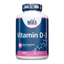 Vitamina D3 1000IU - 100 Softgels