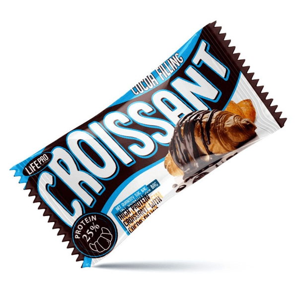 Croissant 24% Protein de 50g hecho por LifePRO en la sección de tabletas de chocolate
