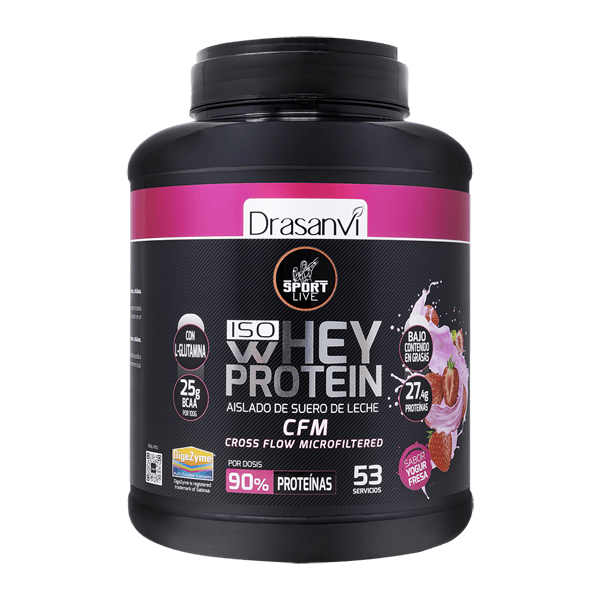 Iso Whey Protein - 1.6Kg [Drasanvi]