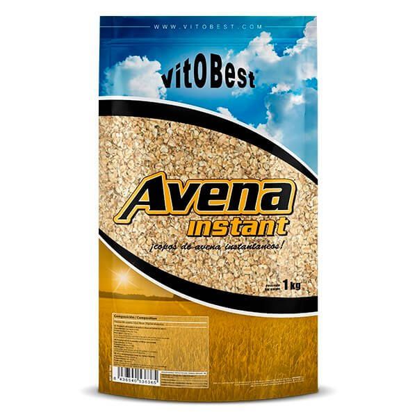 Avena Instant envase de copos de avena hecho por VitoBest de la sección copos y salvado de avena