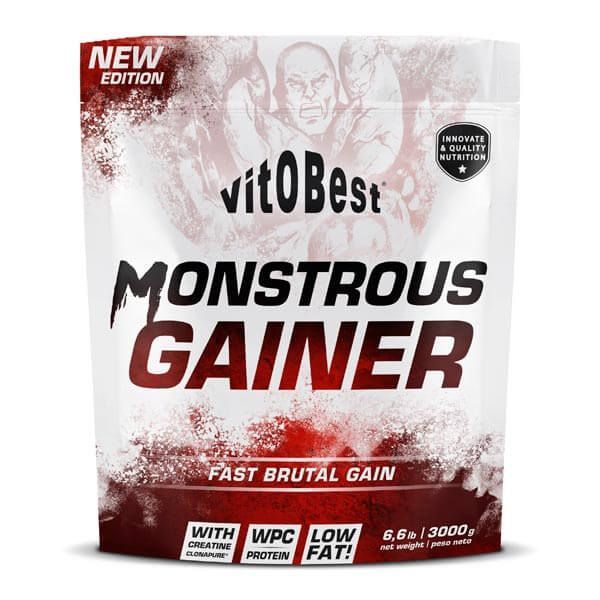 Monstrous Gainer en 3kg del fabricante VitoBest en la categoría ganadores de peso con proteína