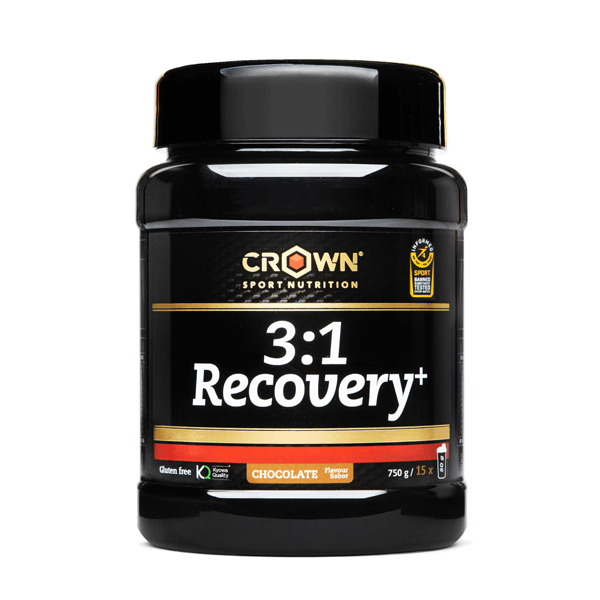 3:1 Recovery+ en 3:1 recuperador+ con aislado de whey suplemento de recuperación de Crown Sport