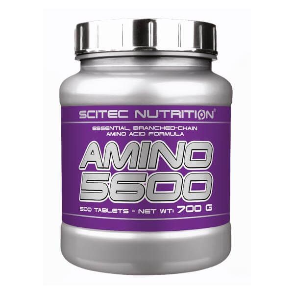 Amino 5600 presentación de 500 comprimidos en la sección de otros aminoácidos de la marca Scitec Nutrition