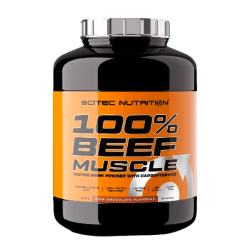100% Beef Muscle de 3.18kg complemento alimenticio de proteína de carne de Scitec Nutrition