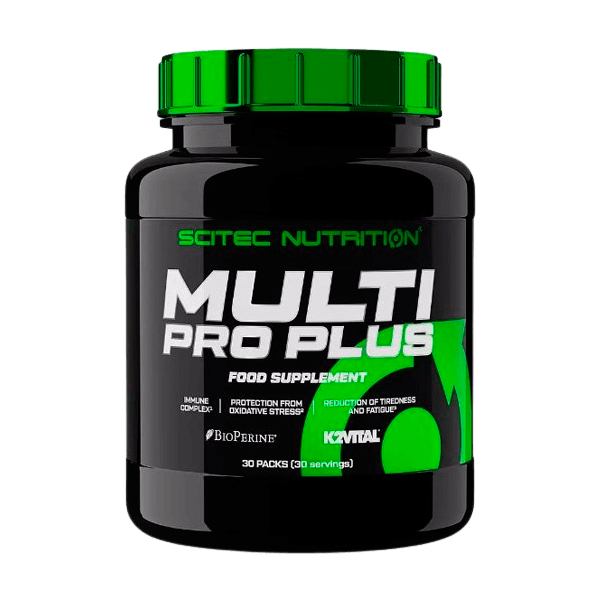 Multi Pro Plus bote de 30 packs - complejos multivitaminicos hecho por Scitec Nutrition
