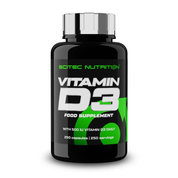 Vitamina D3 - 250 Cápsulas