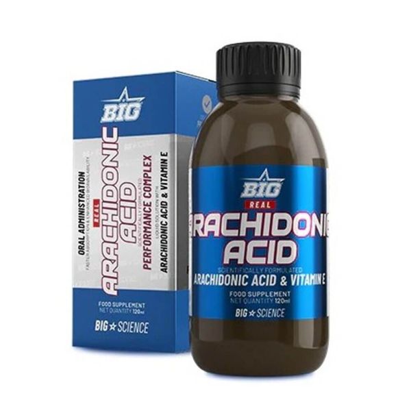 Real Arachidonic Acid envase de Ácido araquidónico suplemento de la sección complejos h crecimiento de la marca BIG