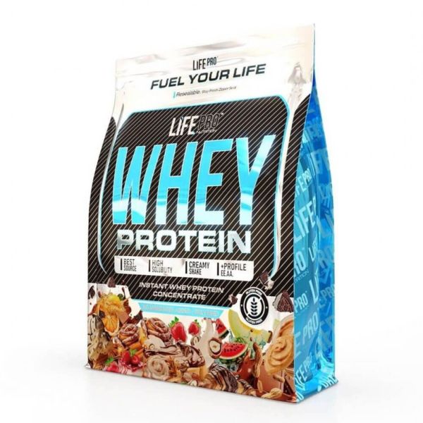 Whey Protein envase de 2kg de la marca LifePRO de la categoría proteina de suero whey