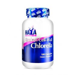 Chlorella de Pared Celular Rota 500mg - 100 tabletas [Haya Labs]