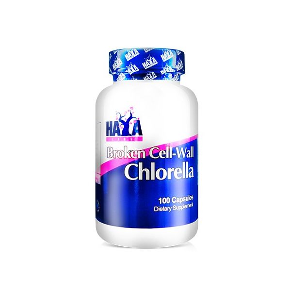 Chlorella de Pared Celular Rota 500mg - 100 tabletas [Haya Labs]