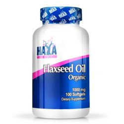 Flax seed oil organic 1000mg - 100 softgels
