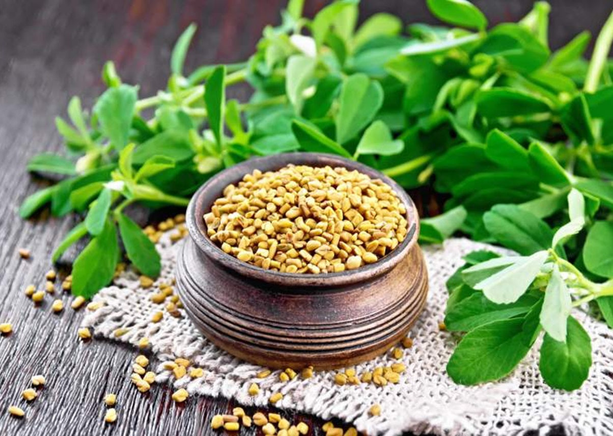 Utiliza fenogreco, para regular el azúcar, la digestión y las hormonas