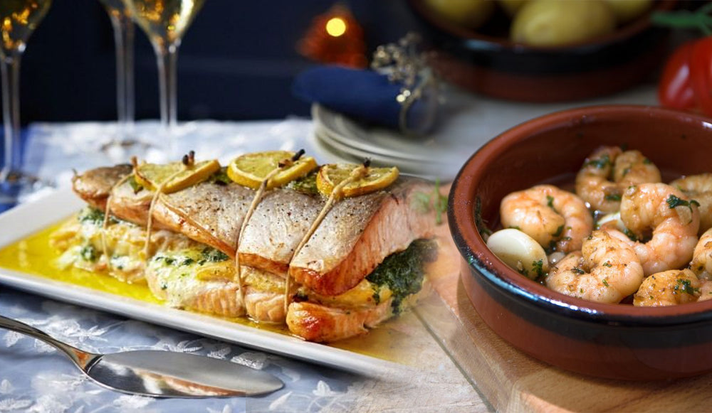 En Nochebuena, disfruta de nuestros productos marinos