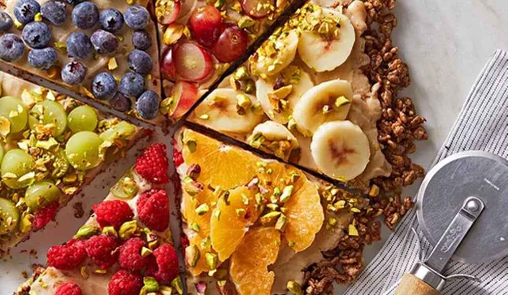 Disfruta una deliciosa y saludable pizza de frutas