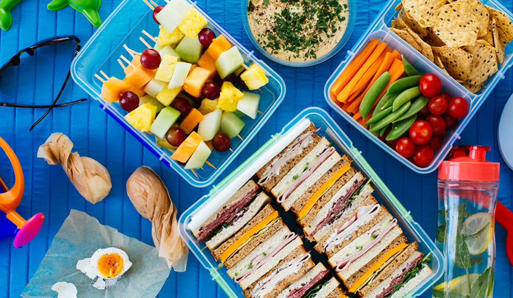 Alimentos saludables para tus escapadas