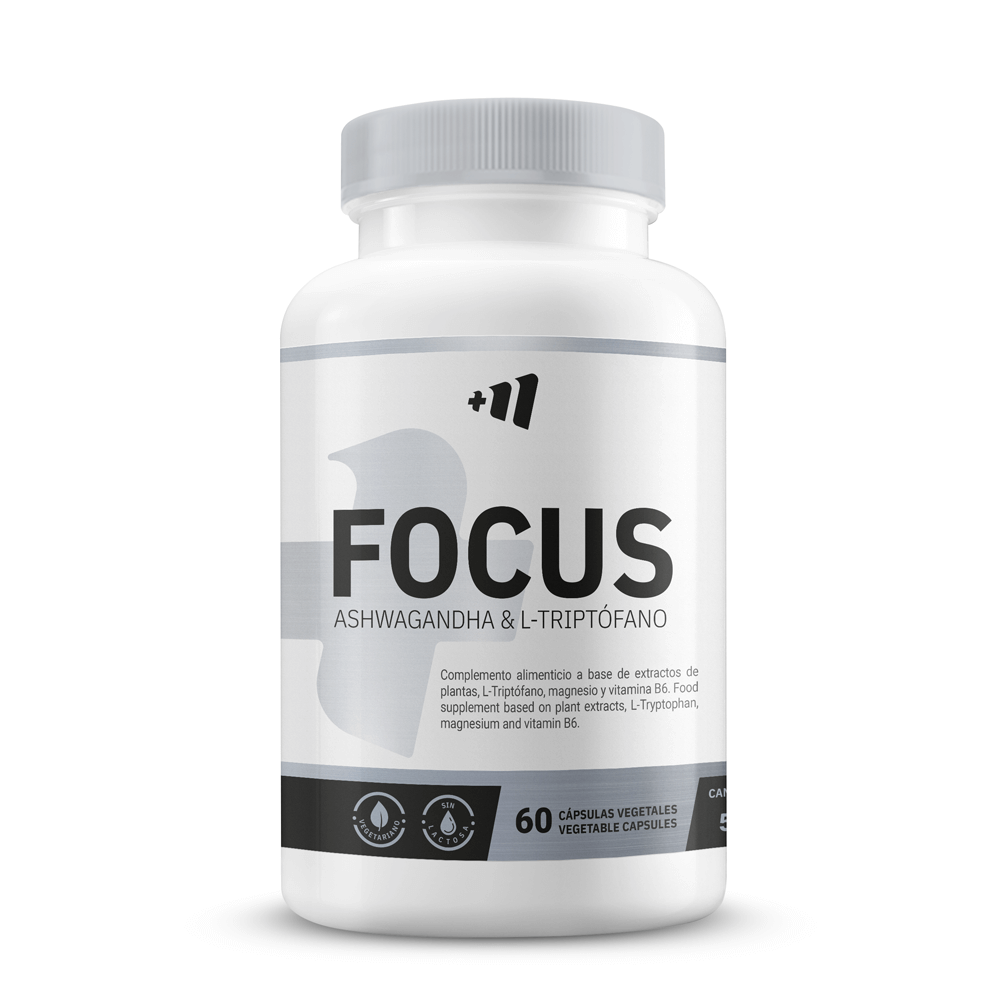 Focus (Ashwagandha + L-Triptófano) de Masmusculo Supplements
