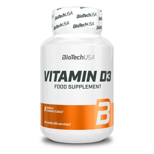 Vitamina D3 de Biotech USA